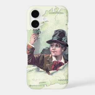 Leprechaun Shamrock Ireland Island iPhone 17 Case