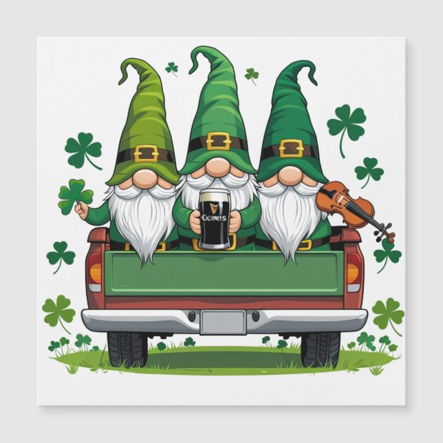 Leprechaun Shamrock irish music  (Front)