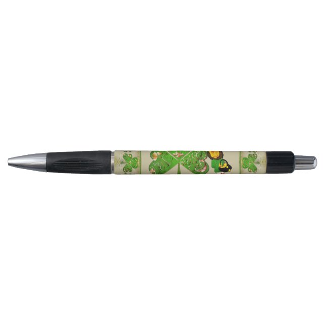 Leprechaun Shamrocks Pen (Front)