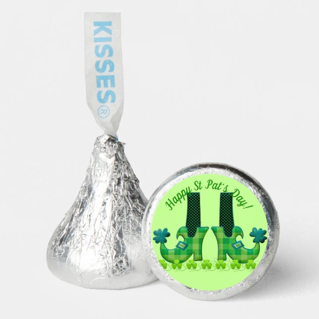 Leprechaun Shoes St Patrick's Day  Hershey®'s Kisses® (Front)