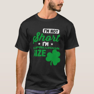 Leprechaun Short Person St Patricks Day  Drinking  T-Shirt