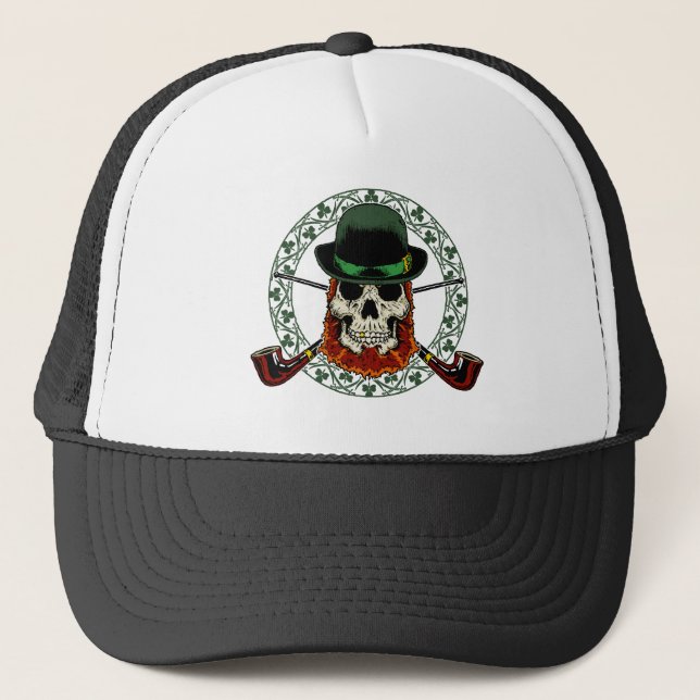 Leprechaun Skull Cap (Front)