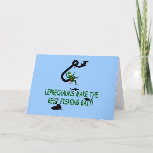 Leprechaun St Patricks day Card