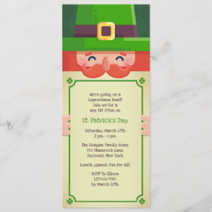 Leprechaun St. Patrick's Day Invitation