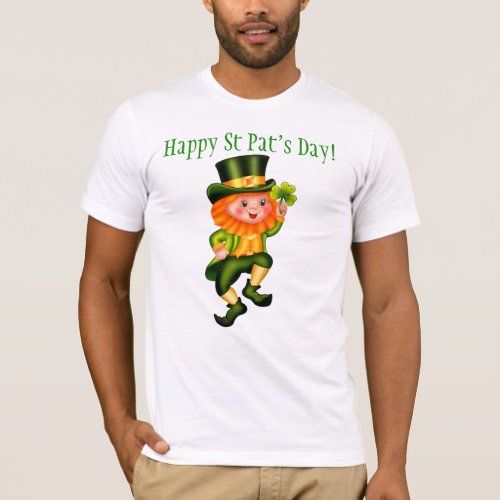Leprechaun St Patricks Day T_Shirt