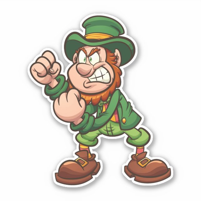 Leprechaun Sticker (Front)