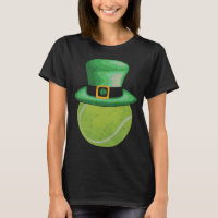 Leprechaun Tennis Ball St Patricks Day T-Shirt