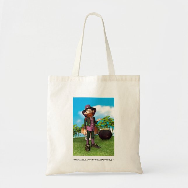 Leprechaun Tote Bag (Front)