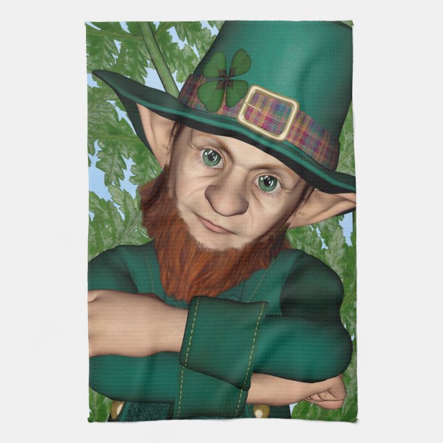 Leprechaun Towel (Vertical)