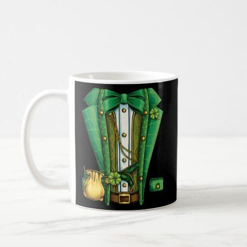 Leprechaun Tuxedo St Patricks Day Coffee Mug