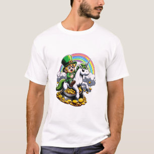 Leprechaun Unicorn Cute T-Shirt
