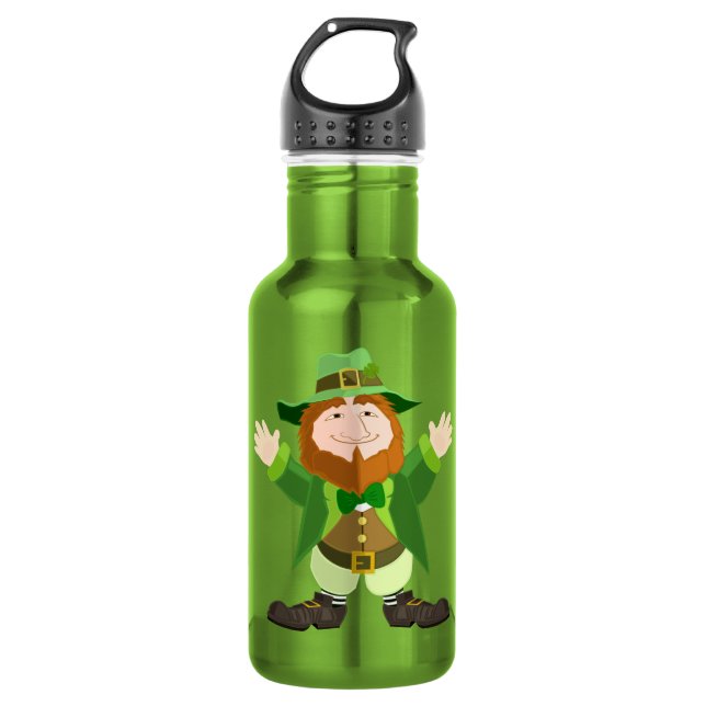 Leprechaun Water Bottle (Front)