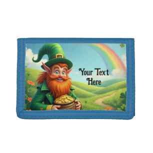 Leprechaun With Gold Photo Wallet