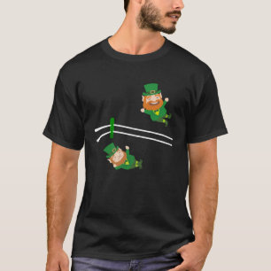 Leprechaun Wrestling St Patricks Day T-Shirt