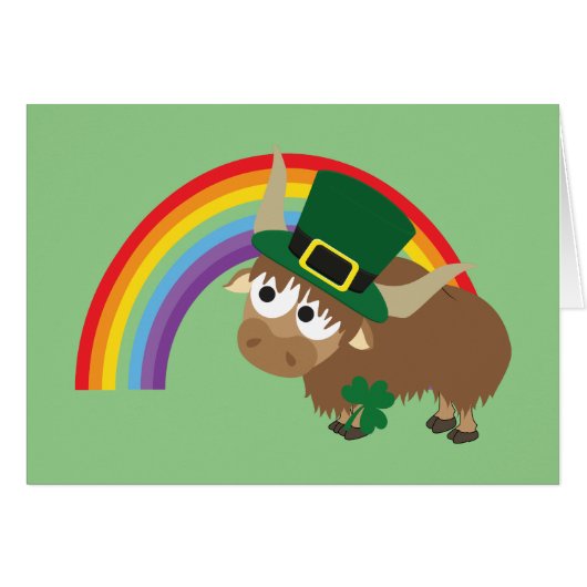 Leprechaun Yak Cards (Front Horizontal)