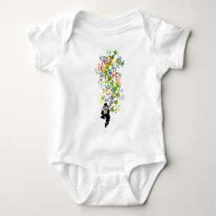 LeprechaunBlackPants Baby Bodysuit