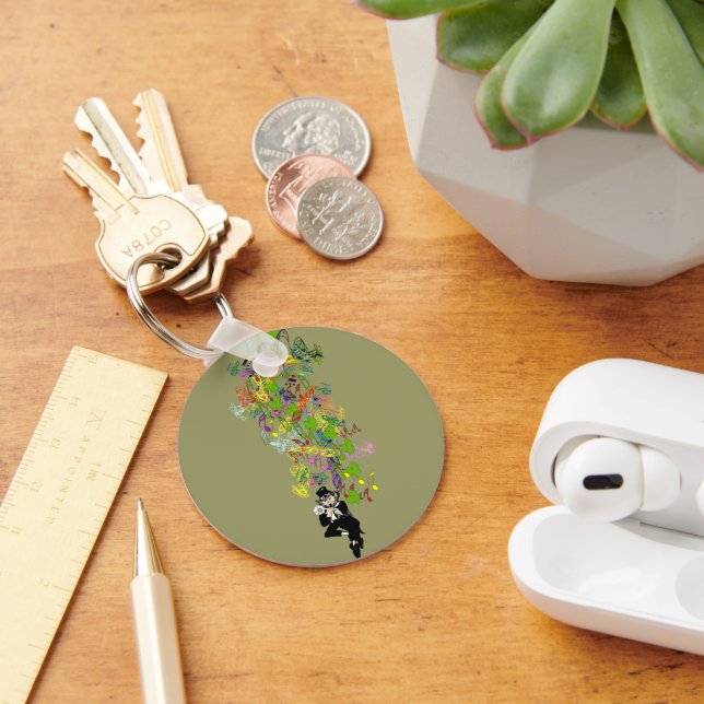 LeprechaunBlackPants Keychain (Desk)