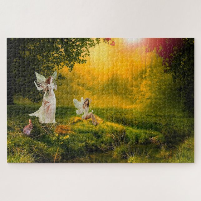 Leprechauns or where the little people Live. Jigsaw Puzzle (Horizontal)