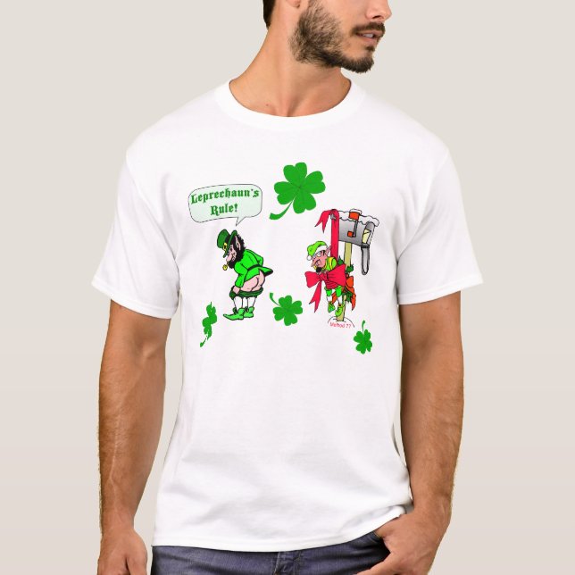 Leprechaun's Rule T-Shirt (Front)