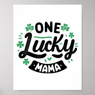 Leprechauns Saint Paddy's Shamrock Irish Bysebyll  Poster