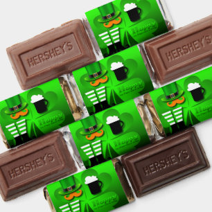 Leprechauns St Patrick personalized Hershey's Miniatures