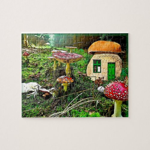 Leprechauns where the little people Live Ireland Jigsaw Puzzle