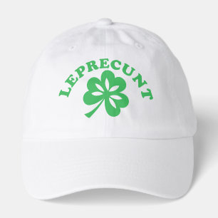 Leprecunt Funny Irish Sarcastic St Patricks Day Sh Hat