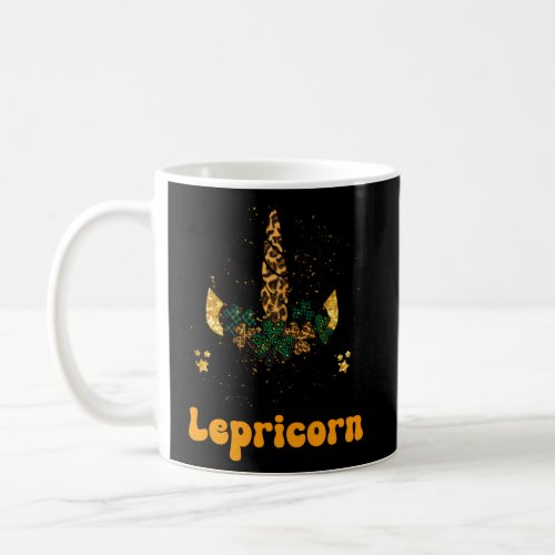 Lepricorn Leprechaun Unicorn St Patricks Day Coffee Mug