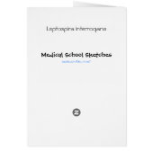 Leptospira Interrogans card (Back)