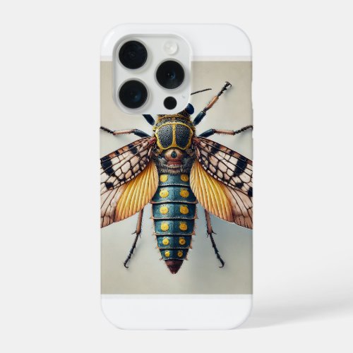 Lepturdrys Insect 050724IREF121 _ Watercolor iPhone 15 Pro Case