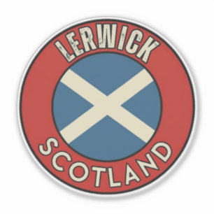 Lerwick, Scotland Sticker