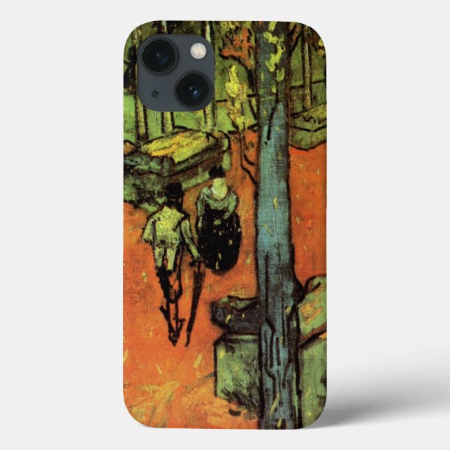 Les Alyscamps, Autumn Leaves by Vincent van Gogh Case-Mate iPhone Case (Back)