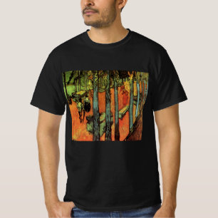 Les Alyscamps, Autumn Leaves by Vincent van Gogh T-Shirt