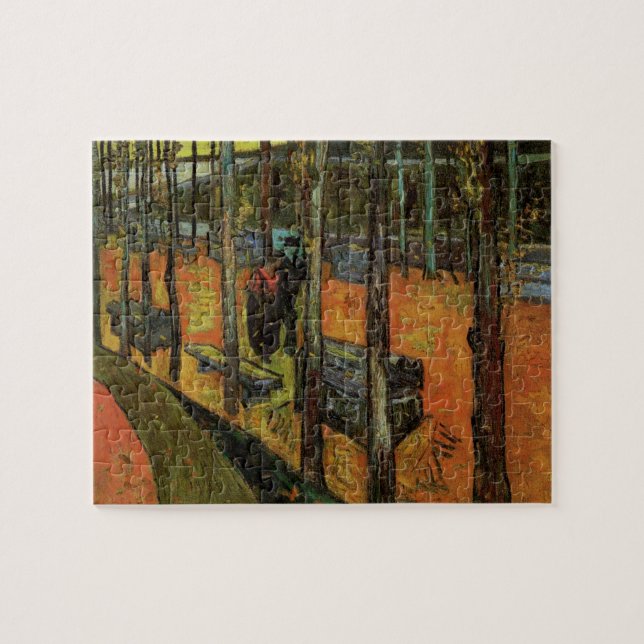 Les Alyscamps (Cemetery) by Vincent van Gogh Jigsaw Puzzle (Horizontal)
