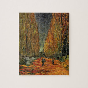 Les Alyscamps (Cemetery) by Vincent van Gogh Jigsaw Puzzle
