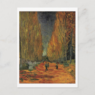 Les Alyscamps Van Gogh Fine Art Postcard