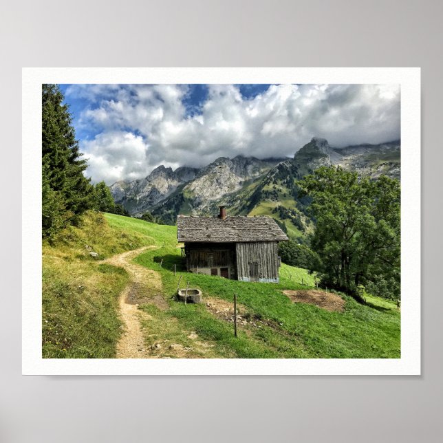 Les Aravis, Haute-Savoie - French Alps Poster (Front)