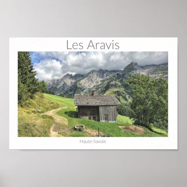 Les Aravis - Haute-Savoie, French Alps Poster (Front)