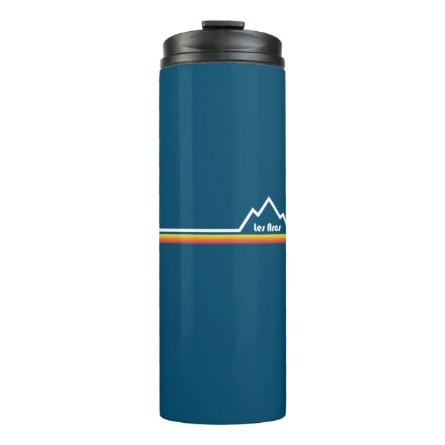 Les Arcs France Thermal Tumbler (Front)