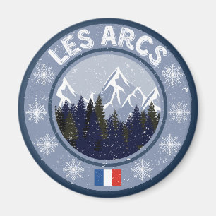 Les Arcs Station de Ski Magnet