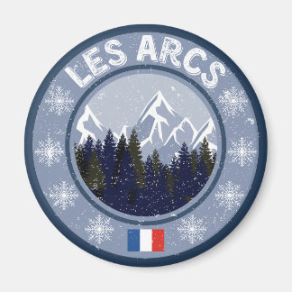 Les Arcs Station de Ski Magnet