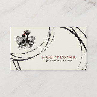 Les AristoChats Noirs de Paris Business Card