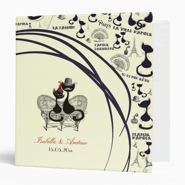 Les Aristochats Noirs - french passion Binder (Front/Inside)