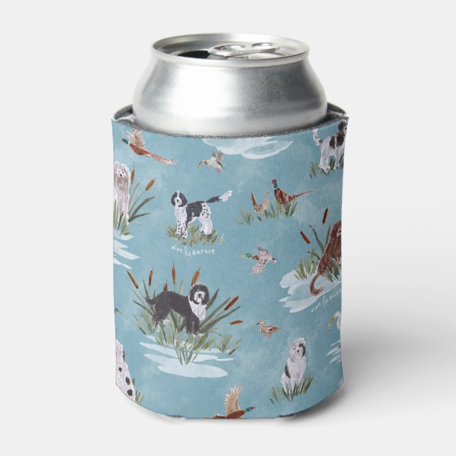 LES BARBETS Bleu Can Cooler (Can Front)