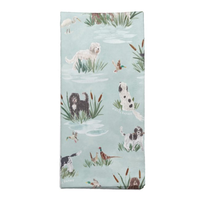 LES BARBETS CLOTH NAPKIN (Folded)