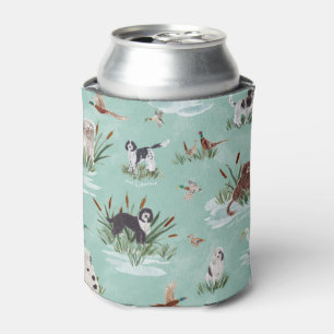 LES BARBETS Light Aqua Can Cooler