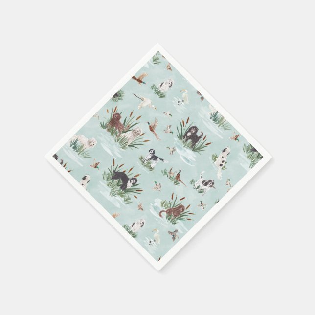 LES BARBETS NAPKINS (Corner)