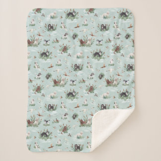 LES BARBETS SHERPA BLANKET