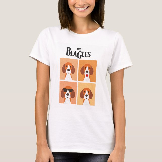 Les Beagles T-shirt graphique (Front)