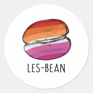 Les-Bean Classic Round Sticker